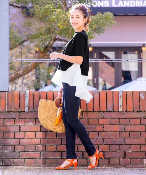 KOBE LETTUCE（コウベレタス）の「シャツインナー×半袖ニットプルオーバーSET【2点セット】（シャツ/ブラウス・レディース・パープル/グレー/ブラック/ブラック系その他/アイボリー/ラベンダー・FREE）」の11枚目の写真