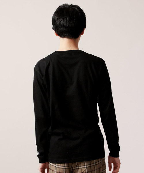KANGOL(カンゴール)の「KANGOL カンゴール ボックスロゴ長袖 Tシャツ カットソー(Tシャツ/カットソー・メンズ・ホワイト/ブラック/ネイビー/ブラウン/グレー/グリーン・S/M/L/XL)」の11枚目の写真