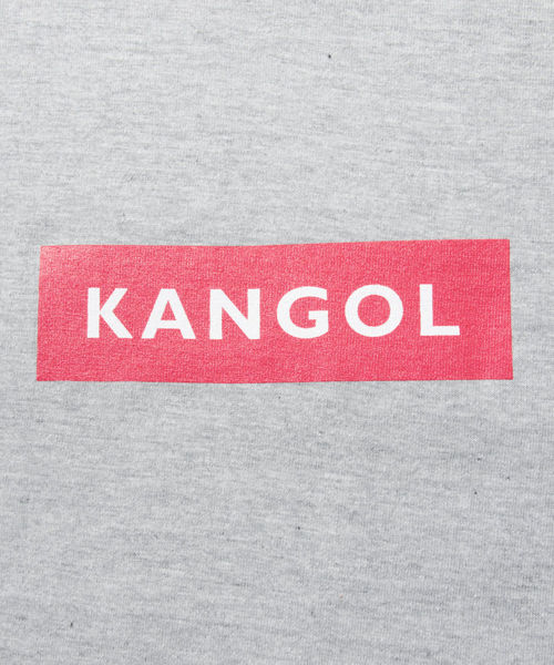 KANGOL(カンゴール)の「KANGOL カンゴール ボックスロゴ長袖 Tシャツ カットソー(Tシャツ/カットソー・メンズ・ホワイト/ブラック/ネイビー/ブラウン/グレー/グリーン・S/M/L/XL)」の15枚目の写真