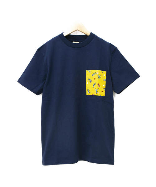 go slow caravan(ゴースローキャラバン)の「GOOD WEAR/グッドウェア PRINT S/S TEE(Tシャツ/カットソー・メンズ・ブラック/ネイビー/ホワイト/ホワイト系その他・MEDIUM/LARGE/X-LARGE)」の2枚目の写真