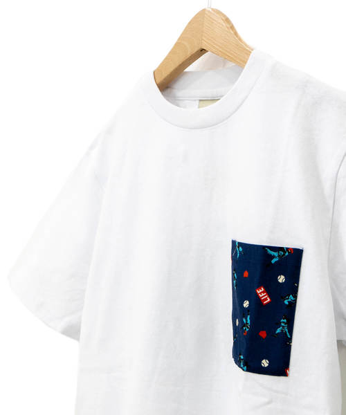 go slow caravan(ゴースローキャラバン)の「GOOD WEAR/グッドウェア PRINT S/S TEE(Tシャツ/カットソー・メンズ・ブラック/ネイビー/ホワイト/ホワイト系その他・MEDIUM/LARGE/X-LARGE)」の13枚目の写真