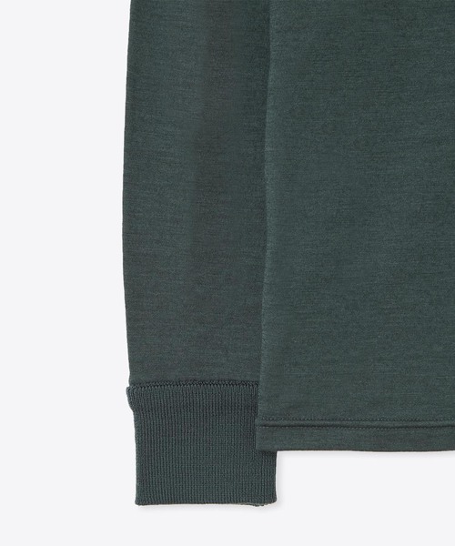 junhashimoto(ジュンハシモト)の「SERIBIRD MOCK NECK(ニット/セーター・メンズ・ブラック/グレー/グリーン/ボルドー・2/4/3/5)」の17枚目の写真