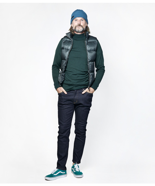 junhashimoto(ジュンハシモト)の「SERIBIRD MOCK NECK(ニット/セーター・メンズ・ブラック/グレー/グリーン/ボルドー・2/4/3/5)」の21枚目の写真