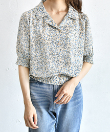 PairPair | ドット＆花柄アソートカイキンシャツ(シャツ/ブラウス)
