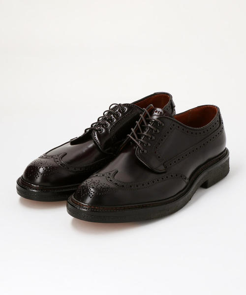ALDEN（オールデン）の「＜ALDEN＞ WINGTIP BARRIE CD/シューズ □□（ドレスシューズ・メンズ・ワインレッド・7/6h/7h）」の2枚目の写真