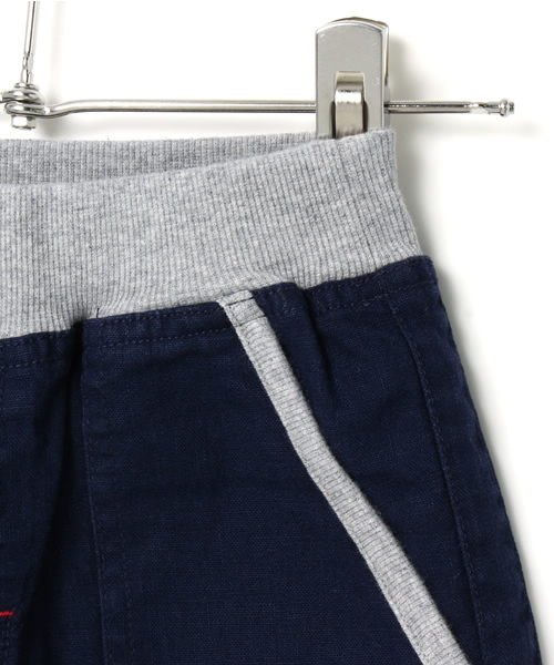 GLOBAL WORK（グローバルワーク）の「【WEB限定価格】メンアサショーツ/541818（その他パンツ・キッズ・ネイビー/ベージュ/イエロー/ブルー/オレンジ/グリーン/グリーン系その他/イエロー系その他/ブルー系その他/レッド・X-LARGE/MEDIUM/SMALL/LARGE）」の14枚目の写真