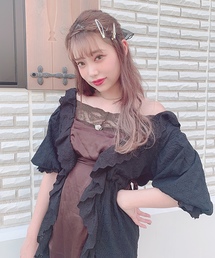 Swankiss�i�X�����L�X�j�́uDB satin romantic O/P�i�����s�[�X�j�v