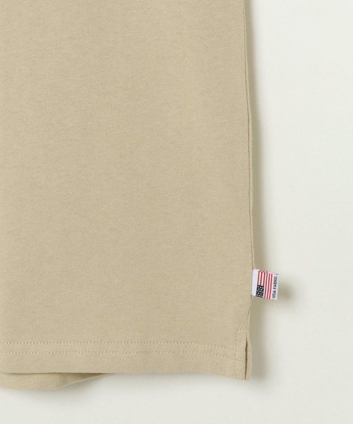 VENCEEXCHANGE(ヴァンスエクスチェンジ)の「USAコットンビッグラグラン8分袖T(Tシャツ/カットソー・メンズ・ホワイト/ブラック/ベージュ/コーラル・M/L/LL)」の7枚目の写真