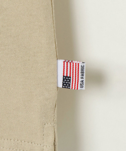 VENCEEXCHANGE(ヴァンスエクスチェンジ)の「USAコットンビッグラグラン8分袖T(Tシャツ/カットソー・メンズ・ホワイト/ブラック/ベージュ/コーラル・M/L/LL)」の5枚目の写真