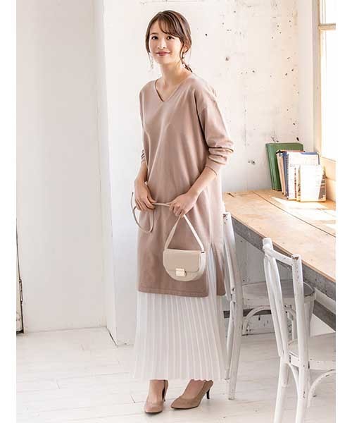 fifth（フィフス）の「シフォンプリーツロングスカート（スカート