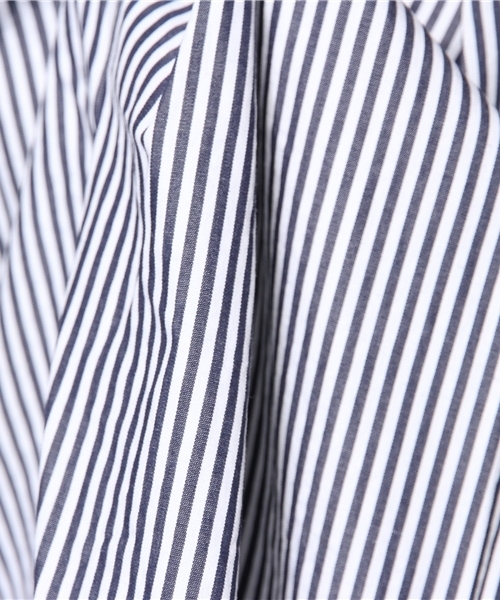URBAN RESEARCH DOORS WOMENS（アーバンリサーチ ドアーズ ウィメンズ）の「DOORS ストライプタックスカート（スカート・レディース・ネイビー/ブルー・ONE）」の8枚目の写真
