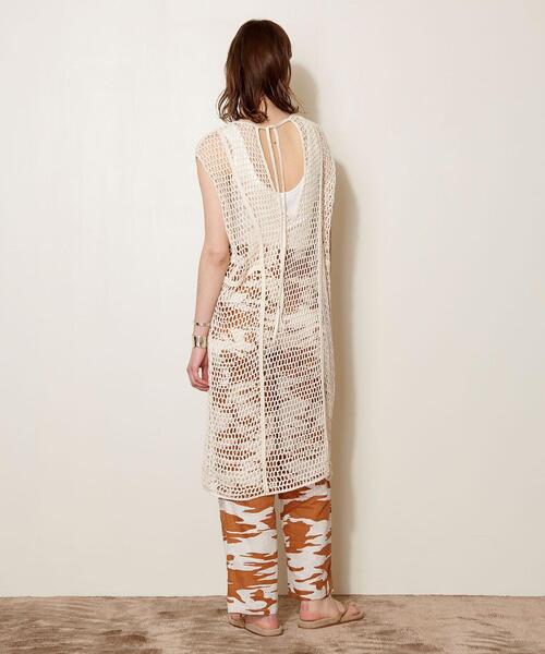 AEWEN MATOPH(イウエン マトフ)の「<AEWEN MATOPH(イウエン マトフ)> メッシュ ワンピース(ワンピース・レディース・ベージュ/オフホワイト・FREE)」の14枚目の写真