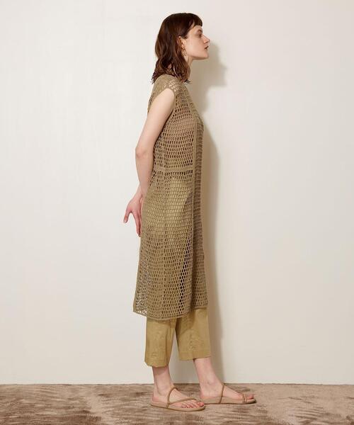 AEWEN MATOPH(イウエン マトフ)の「<AEWEN MATOPH(イウエン マトフ)> メッシュ ワンピース(ワンピース・レディース・ベージュ/オフホワイト・FREE)」の12枚目の写真