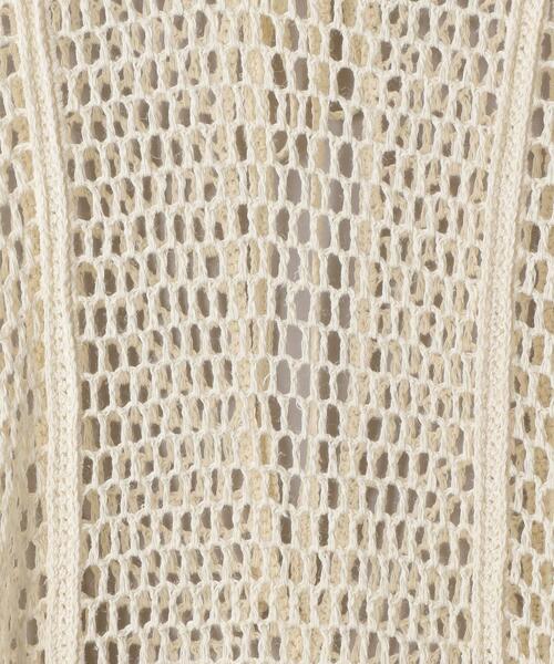 AEWEN MATOPH(イウエン マトフ)の「<AEWEN MATOPH(イウエン マトフ)> メッシュ ワンピース(ワンピース・レディース・ベージュ/オフホワイト・FREE)」の6枚目の写真