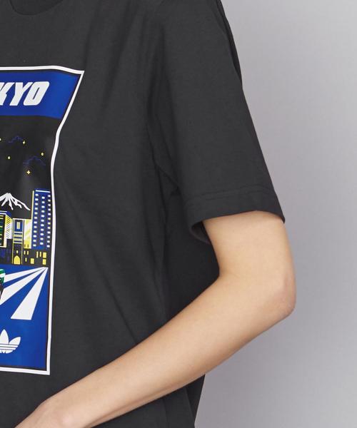 adidas Originals（アディダスオリジナルス）の「＜adidas Originals（アディダス）＞TOKYO KC Tシャツо（Tシャツ/カットソー・レディース・ブラック・SMALL）」の3枚目の写真