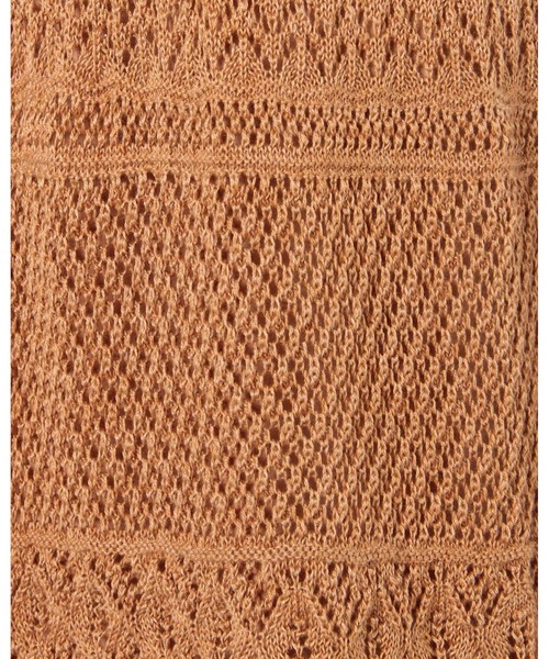 INGNI（イング）の「クロシェ編みニットスカート（スカート・レディース・アイボリー/ブラック/ライトブラウン・M）」の17枚目の写真