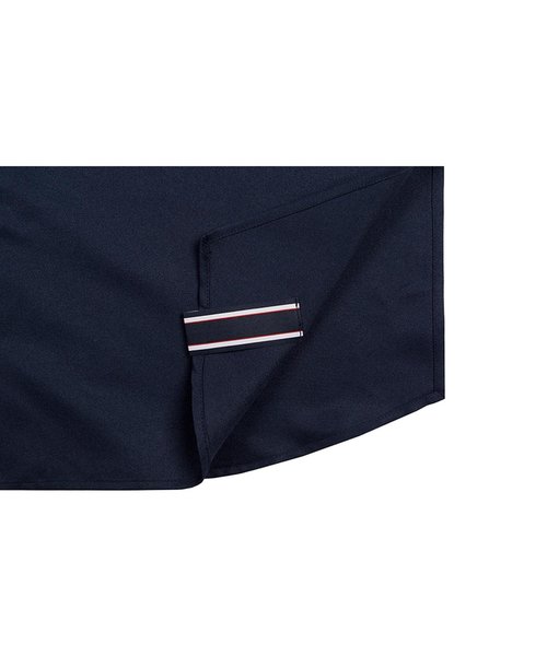 ROMANTIC CROWN（ロマンティッククラウン）の「『ROMANTIC CROWN』RMTCRW CROSS LINE SHIRT/クロスラインシャツ（シャツ/ブラウス・レディース・ネイビー/アイボリー・M/L）」の6枚目の写真