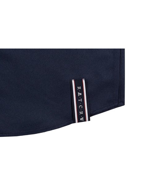 ROMANTIC CROWN（ロマンティッククラウン）の「『ROMANTIC CROWN』RMTCRW CROSS LINE SHIRT/クロスラインシャツ（シャツ/ブラウス・レディース・ネイビー/アイボリー・M/L）」の7枚目の写真