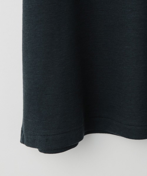 ADAM ET ROPE'（アダムエロペ）の「リネン混 サカリバTee（Tシャツ/カットソー・メンズ・ダークグリーン/ブラウン系その他3・M/L）」の6枚目の写真