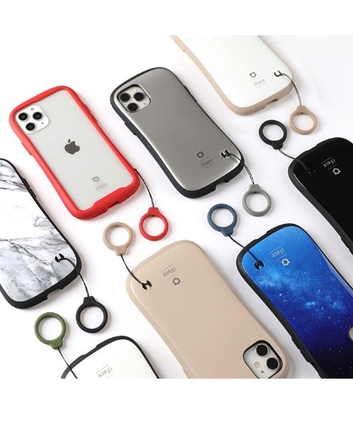 iFace(アイフェイス)の「iFace Reflection Silicone Ring リングストラップ スマホストラップ 落下防止 ストラップ シリコン(スマホグッズ・レディース・レッド/カーキ/ブラック/ネイビー/ベージュ/グレー/サックスブルー/スモークグレー/セージグリーン/アイボリー/スモークピンク/パープル/ブラウン/ライトパープル・FREE)」の15枚目の写真