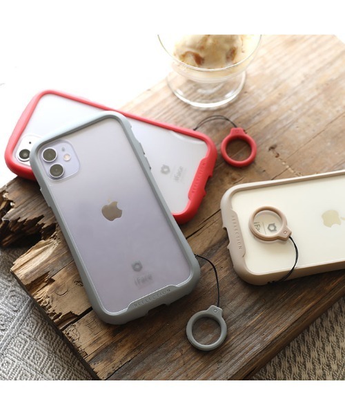 iFace(アイフェイス)の「iFace Reflection Silicone Ring リングストラップ スマホストラップ 落下防止 ストラップ シリコン(スマホグッズ・レディース・レッド/カーキ/ブラック/ネイビー/ベージュ/グレー/サックスブルー/スモークグレー/セージグリーン/アイボリー/スモークピンク/パープル/ブラウン/ライトパープル・FREE)」の18枚目の写真