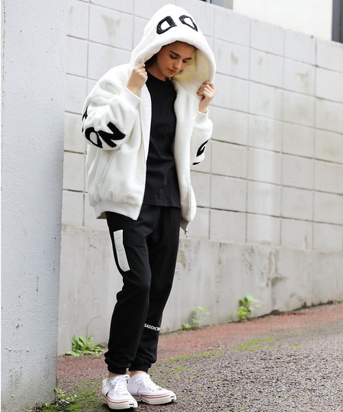 GALLIS ADDICTION（ガリスアディクション）の「GA HOOD LOGO FUR BLOUSON/フードロゴファーブルゾン（ブルゾン・メンズ・ホワイト/ブラック/グレー/オレンジ・M/L）」の16枚目の写真