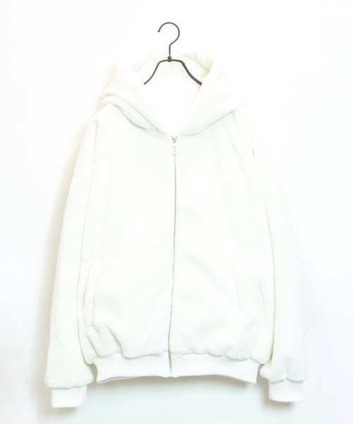 GALLIS ADDICTION（ガリスアディクション）の「GA HOOD LOGO FUR BLOUSON/フードロゴファーブルゾン（ブルゾン・メンズ・ホワイト/ブラック/グレー/オレンジ・M/L）」の15枚目の写真