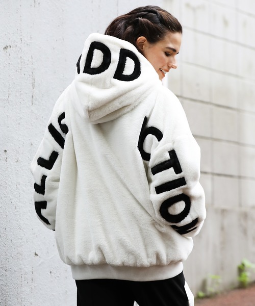 GALLIS ADDICTION（ガリスアディクション）の「GA HOOD LOGO FUR