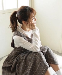 moi tytto | ハイネックメロウトップス(Tシャツ/カットソー)