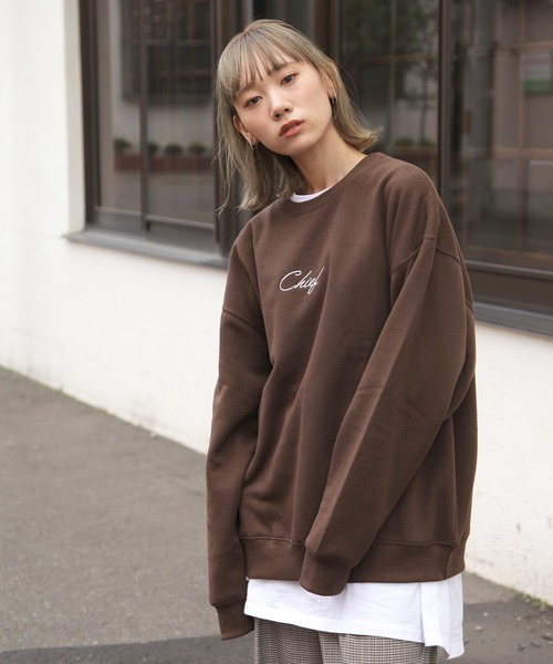 ZIP FIVE（ジップファイブ）の「【ZIP FIVE】ビッグシルエットクルー