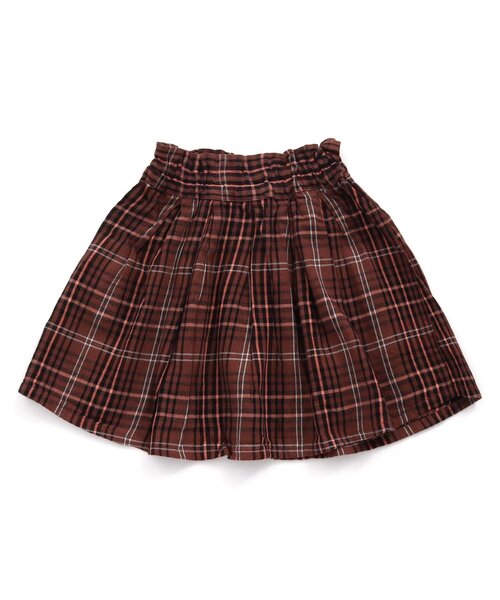 BREEZE（ブリーズ）の「/チェック＆柄スカート（スカート・キッズ・ブラウン/イエロー/ブラック・90/100/110/120/80/130/140）」の11枚目の写真