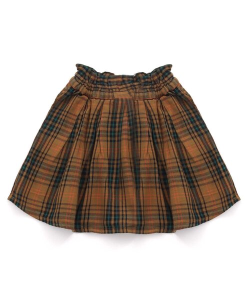 BREEZE（ブリーズ）の「/チェック＆柄スカート（スカート・キッズ・ブラウン/イエロー/ブラック・90/100/110/120/80/130/140）」の12枚目の写真