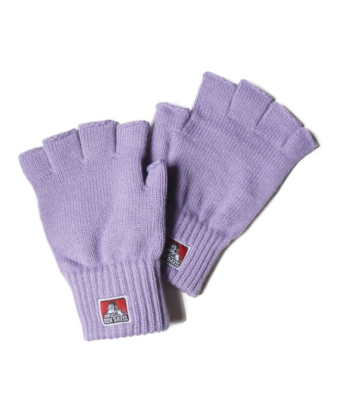 BEN DAVIS（ベンデイビス）の「KNIT GLOVE/手袋（手袋・メンズ・チャコールグレー/ブラック/ベージュ/ネイビー/ブラウン/アイボリー/ラベンダー・FREE）」の7枚目の写真