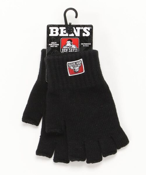 BEN DAVIS（ベンデイビス）の「KNIT GLOVE/手袋（手袋・メンズ・チャコールグレー/ブラック/ベージュ/ネイビー/ブラウン/アイボリー/ラベンダー・FREE）」の10枚目の写真