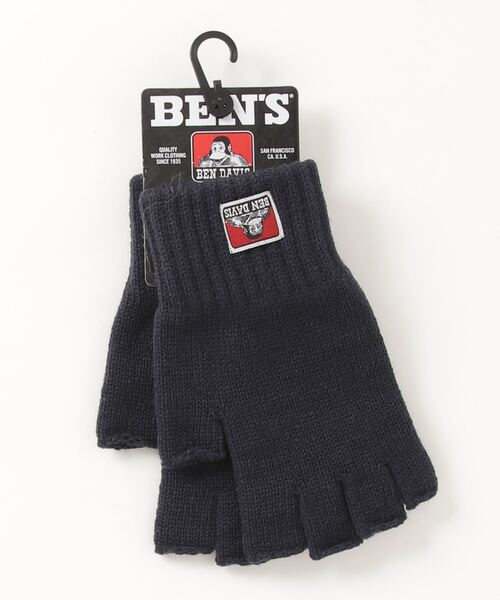 BEN DAVIS（ベンデイビス）の「KNIT GLOVE/手袋（手袋・メンズ・チャコールグレー/ブラック/ベージュ/ネイビー/ブラウン/アイボリー/ラベンダー・FREE）」の14枚目の写真