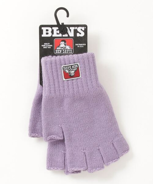 BEN DAVIS（ベンデイビス）の「KNIT GLOVE/手袋（手袋・メンズ・チャコールグレー/ブラック/ベージュ/ネイビー/ブラウン/アイボリー/ラベンダー・FREE）」の15枚目の写真