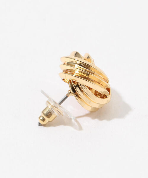 TOMORROWLAND （トゥモローランド）の「Kenneth Jay Lane メタルボタンモチーフピアス（ピアス（両耳用）・レディース・ゴールド系その他/シルバー系その他・FREE）」の4枚目の写真