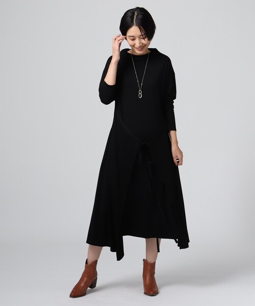 21限定製作 Untitled アンタイトル のワンピース 4wayボトルネックワンピース 153 02 をセール 価格で購入できます Untitled ワンピース ドレス ワンピース4wayボトルネックワンピース 現金特価