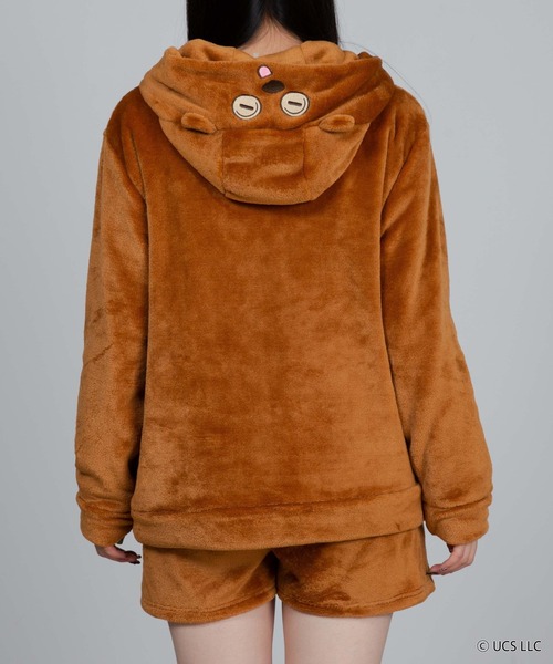 WEGO（ウィゴー）の「∴WEGO/TIM 別注 ルームウェア（ルームウェア/パジャマ・レディース・ブラウン・FREE）」の4枚目の写真