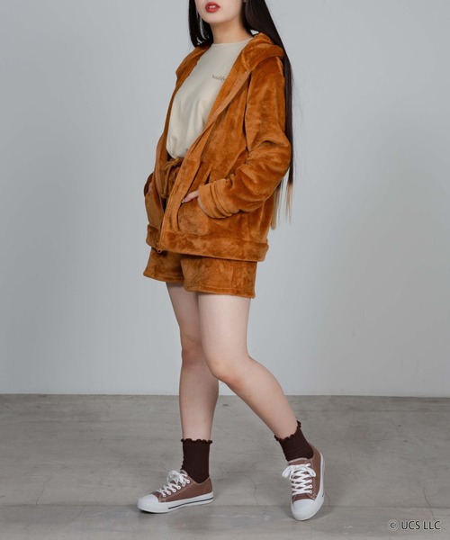 WEGO（ウィゴー）の「∴WEGO/TIM 別注 ルームウェア（ルームウェア/パジャマ・レディース・ブラウン・FREE）」の15枚目の写真