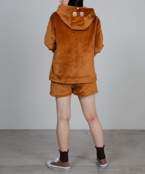 WEGO（ウィゴー）の「∴WEGO/TIM 別注 ルームウェア（ルームウェア/パジャマ・レディース・ブラウン・FREE）」の2枚目の写真