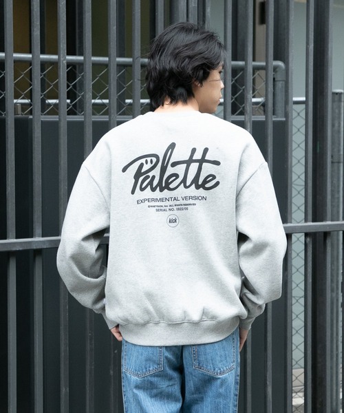 NASTY KICK（ナスティーキック）の「NASTYKICK／スマイルロゴスウェット 2923667（スウェット・メンズ・ブラック/ナチュラル・X-LARGE/MEDIUM/LARGE）」の6枚目の写真