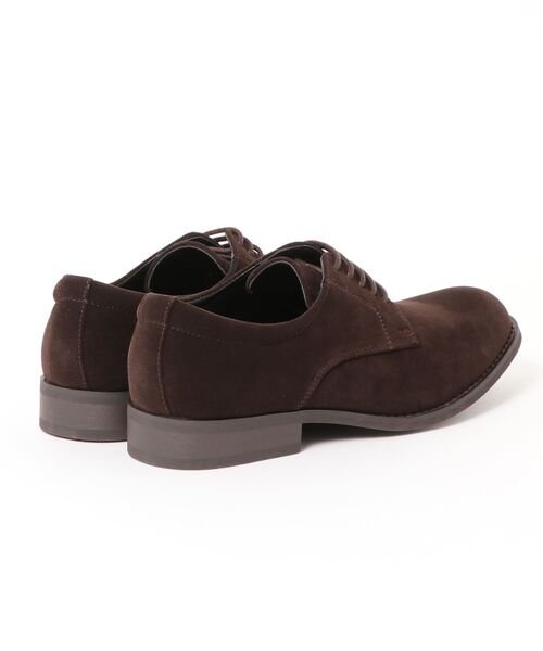 UNION STATION（ユニオンステーション）の「合皮スェードシューズ（ドレスシューズ・メンズ・ブラック/ダークブラウン/ベージュ・S/M/L）」の4枚目の写真