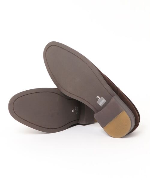 UNION STATION（ユニオンステーション）の「合皮スェードシューズ（ドレスシューズ・メンズ・ブラック/ダークブラウン/ベージュ・S/M/L）」の5枚目の写真