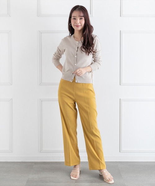 clear（クリア）の「パールカーディガン ≪2022AW≫（カーディガン/ボレロ・レディース・オフホワイト/ミント/ベージュ/ブラック/グリーン/ブラウン・F）」の17枚目の写真