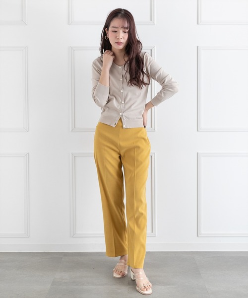 clear（クリア）の「パールカーディガン ≪2022AW≫（カーディガン/ボレロ・レディース・オフホワイト/ミント/ベージュ/ブラック/グリーン/ブラウン・F）」の20枚目の写真