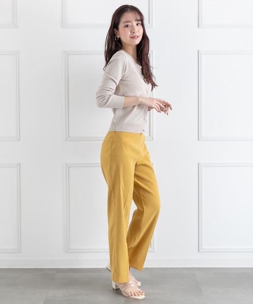 clear（クリア）の「パールカーディガン ≪2022AW≫（カーディガン/ボレロ・レディース・オフホワイト/ミント/ベージュ/ブラック/グリーン/ブラウン・F）」の21枚目の写真