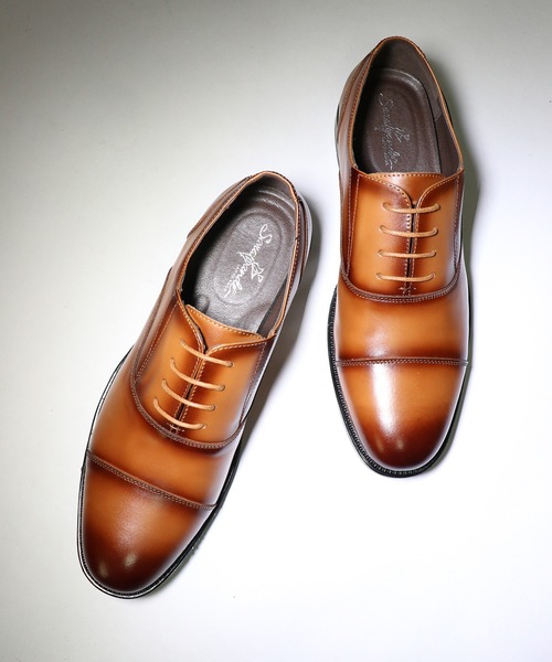 【セール】SARABANDE 本革ストレートチップ ローヒールドレスシューズ（ドレスシューズ）｜SARABANDE（サラバンド） 6,804円