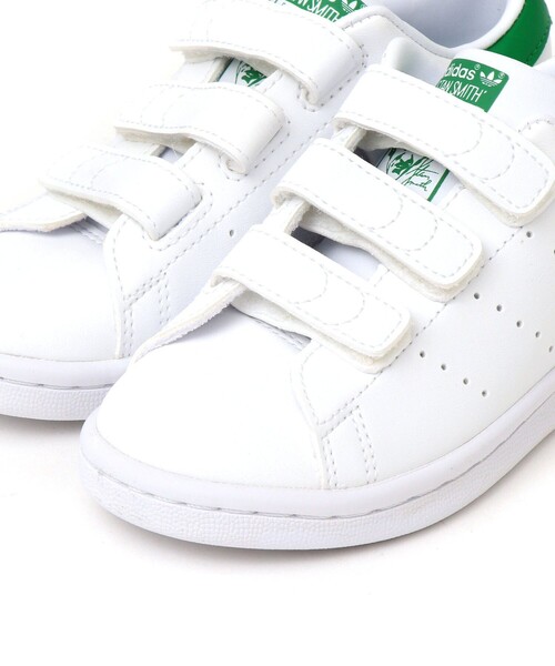 adidas(アディダス)の「adidas:STAN SMITH(スニーカー・キッズ・ホワイト・20/18/19/21/17)」の3枚目の写真