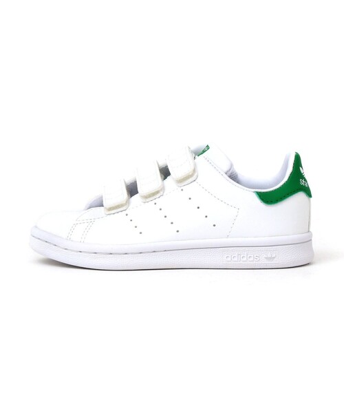 adidas(アディダス)の「adidas:STAN SMITH(スニーカー・キッズ・ホワイト・20/18/19/21/17)」の4枚目の写真